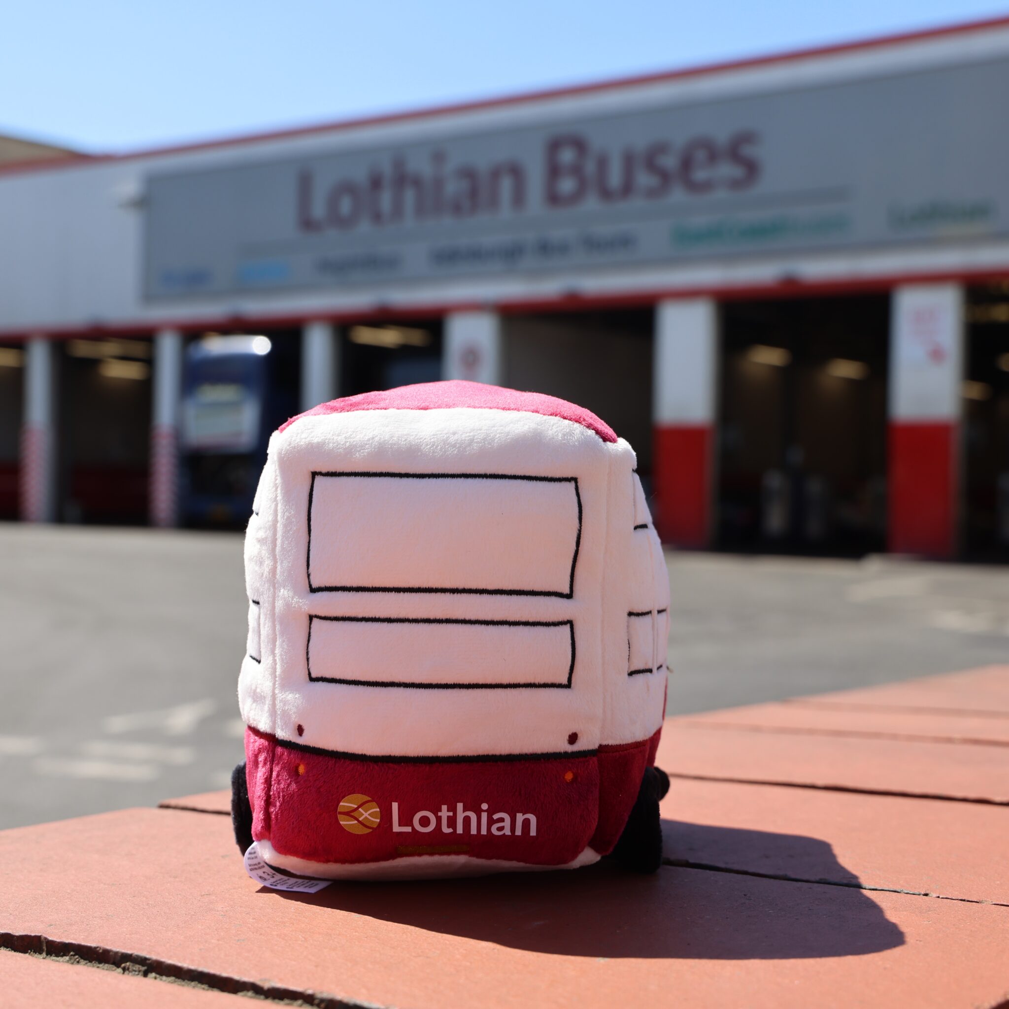 Buster the Bus Cuddly Toy - *Buster's Back* - Lothian Buses